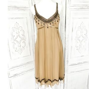 Sue Wong Nocturne Sequin and Beaded Dress